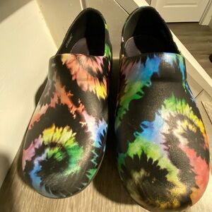 CROCS Colorful Tie-Dye Mules